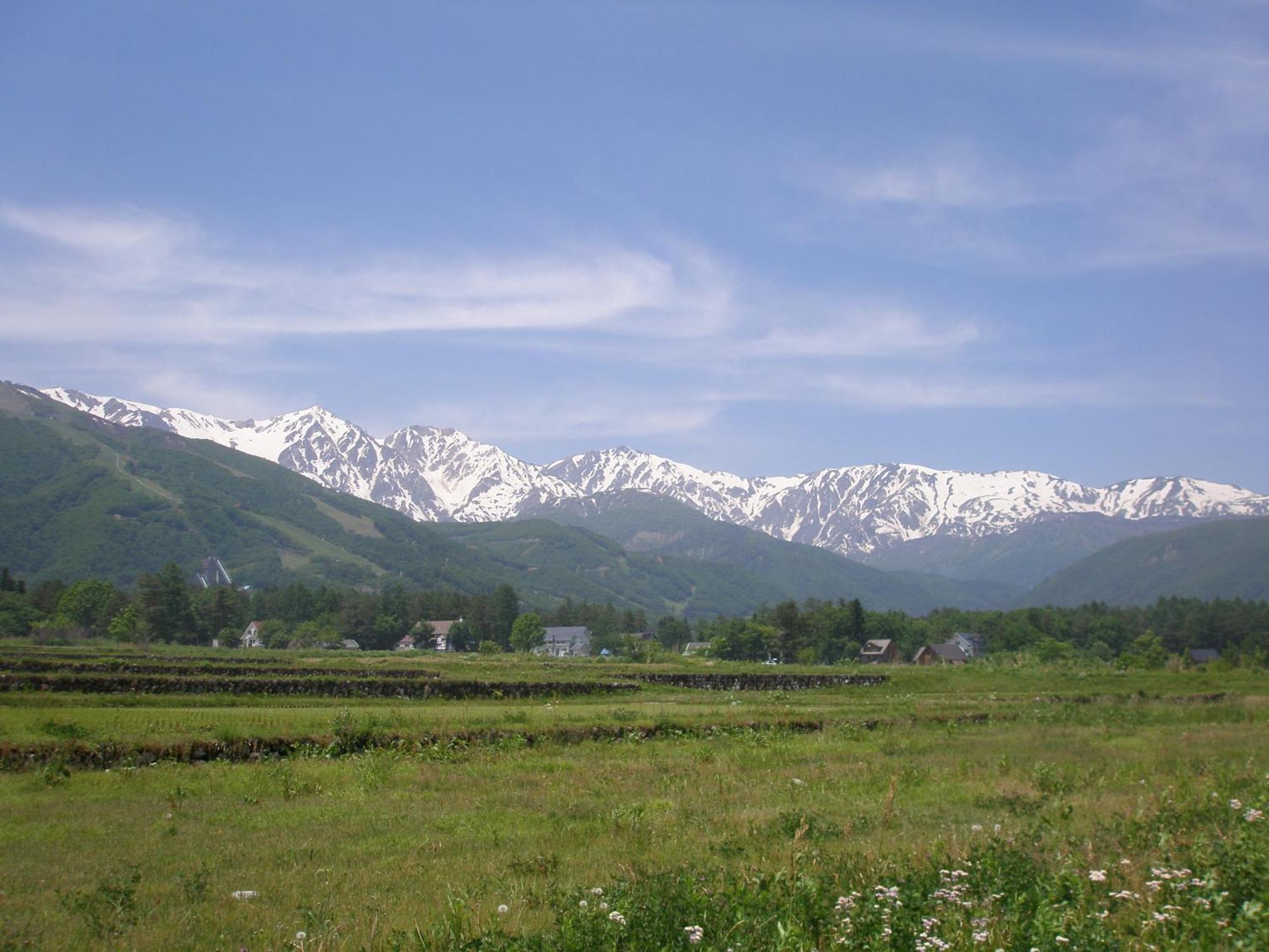 Bed and Breakfast Alpine Wind Hakuba Exterior foto