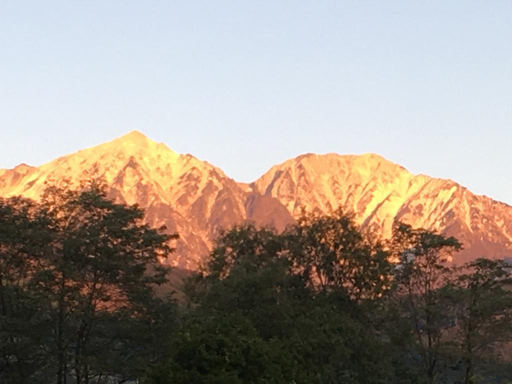 Bed and Breakfast Alpine Wind Hakuba Exterior foto